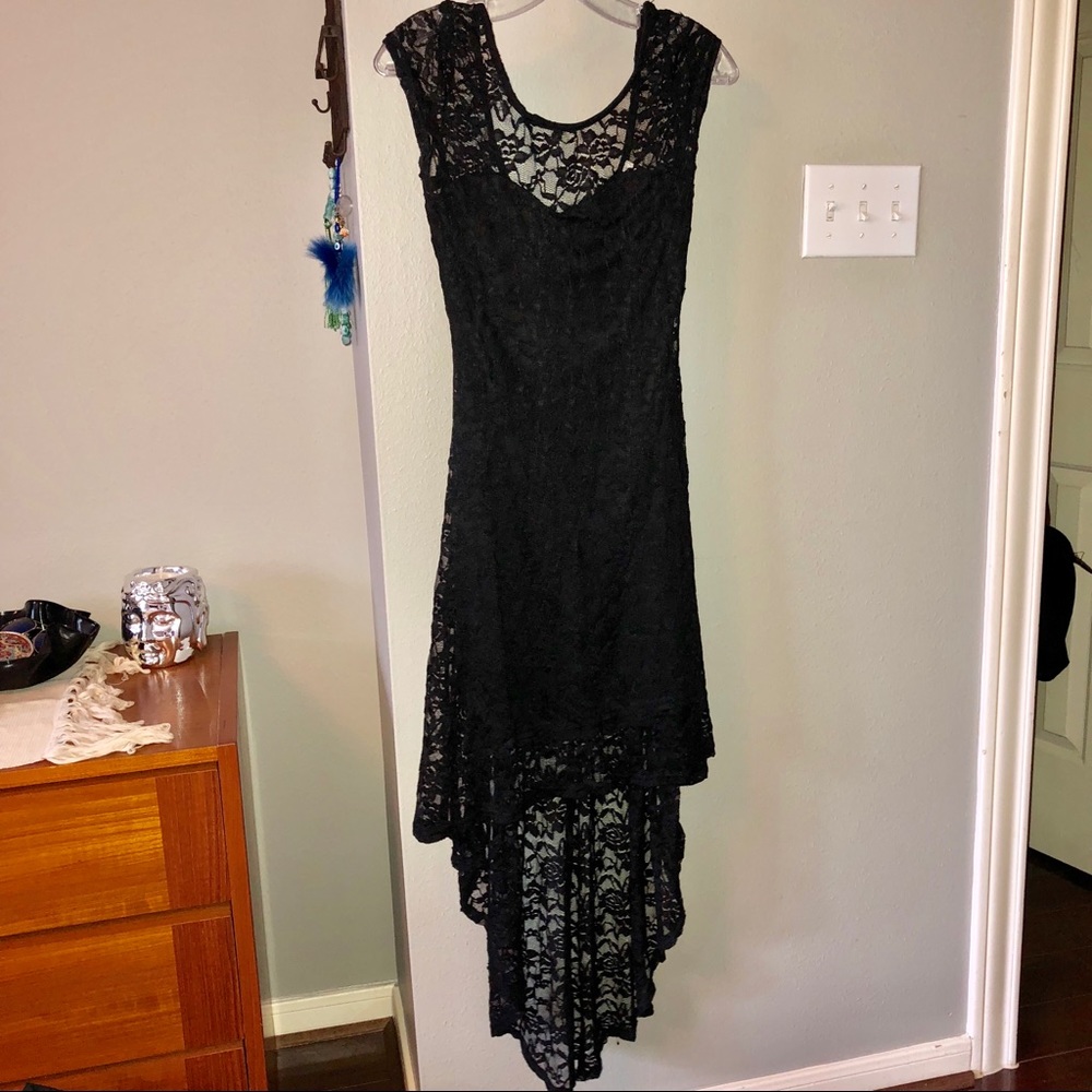 Black Lace Dress OBO